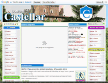 Tablet Screenshot of comune.castellar.cn.it